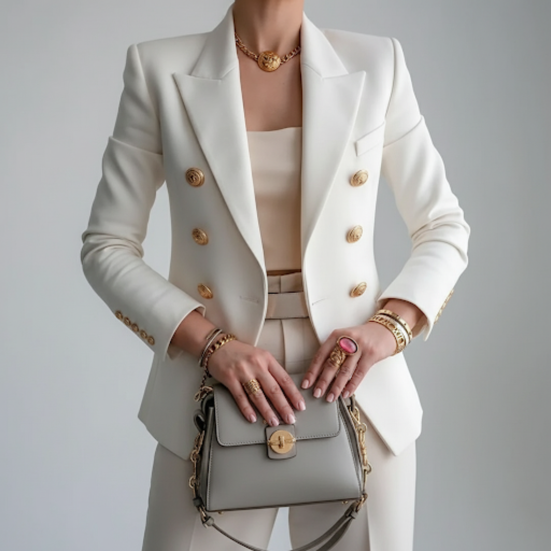 Sarah | Women's Double-Breasted Blazer